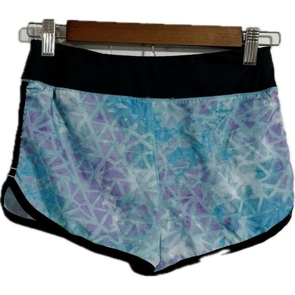 Skechers Blue and Purple Athletic Shorts with Quick-Dry Fabric - Picture 2 of 4